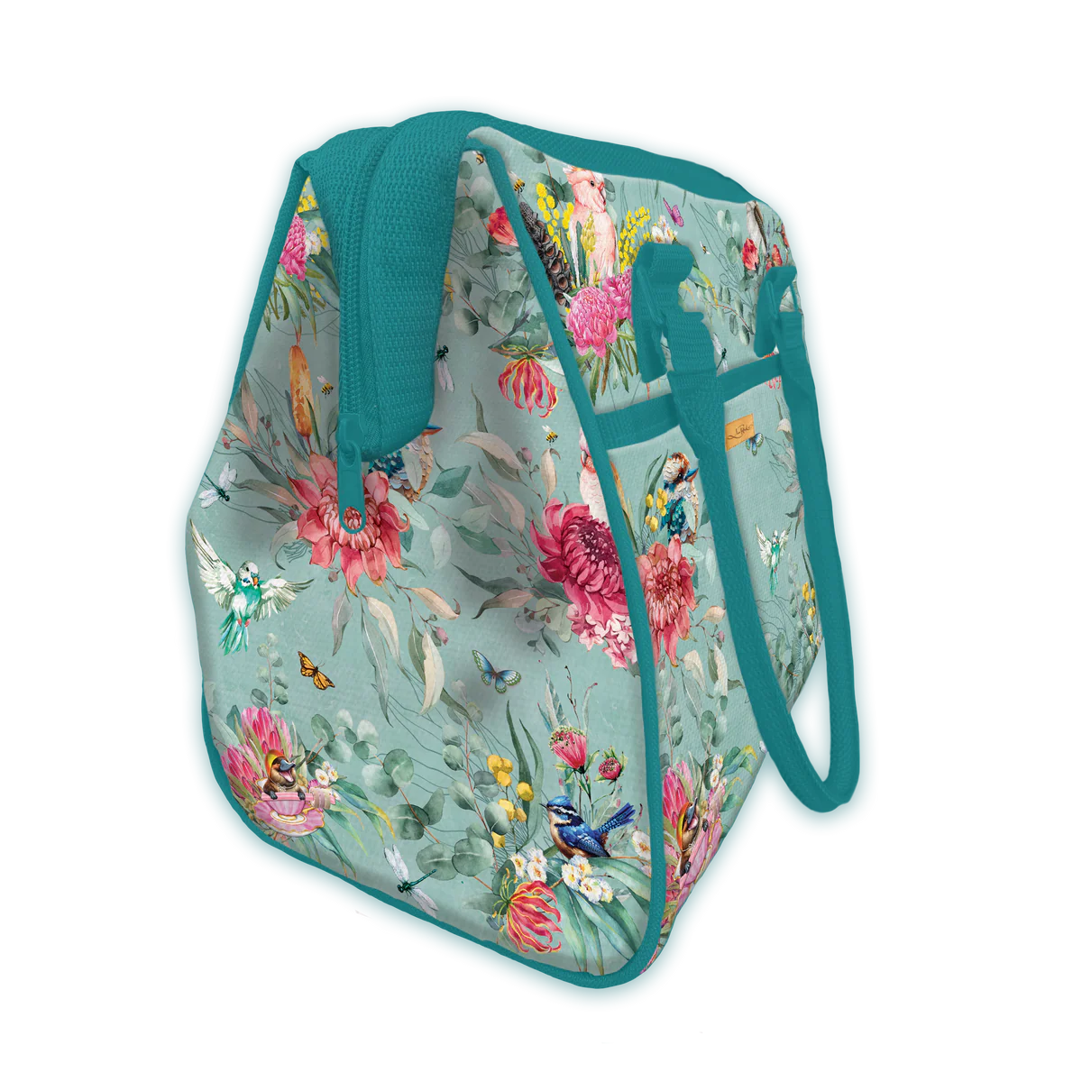 Lisa Pollock Cooler Bag – Feathered Friends (11L)