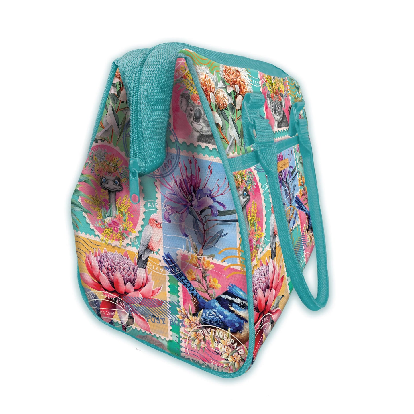 Lisa Pollock Lunch Cooler Bag 11L Capacity - Pretty Postage