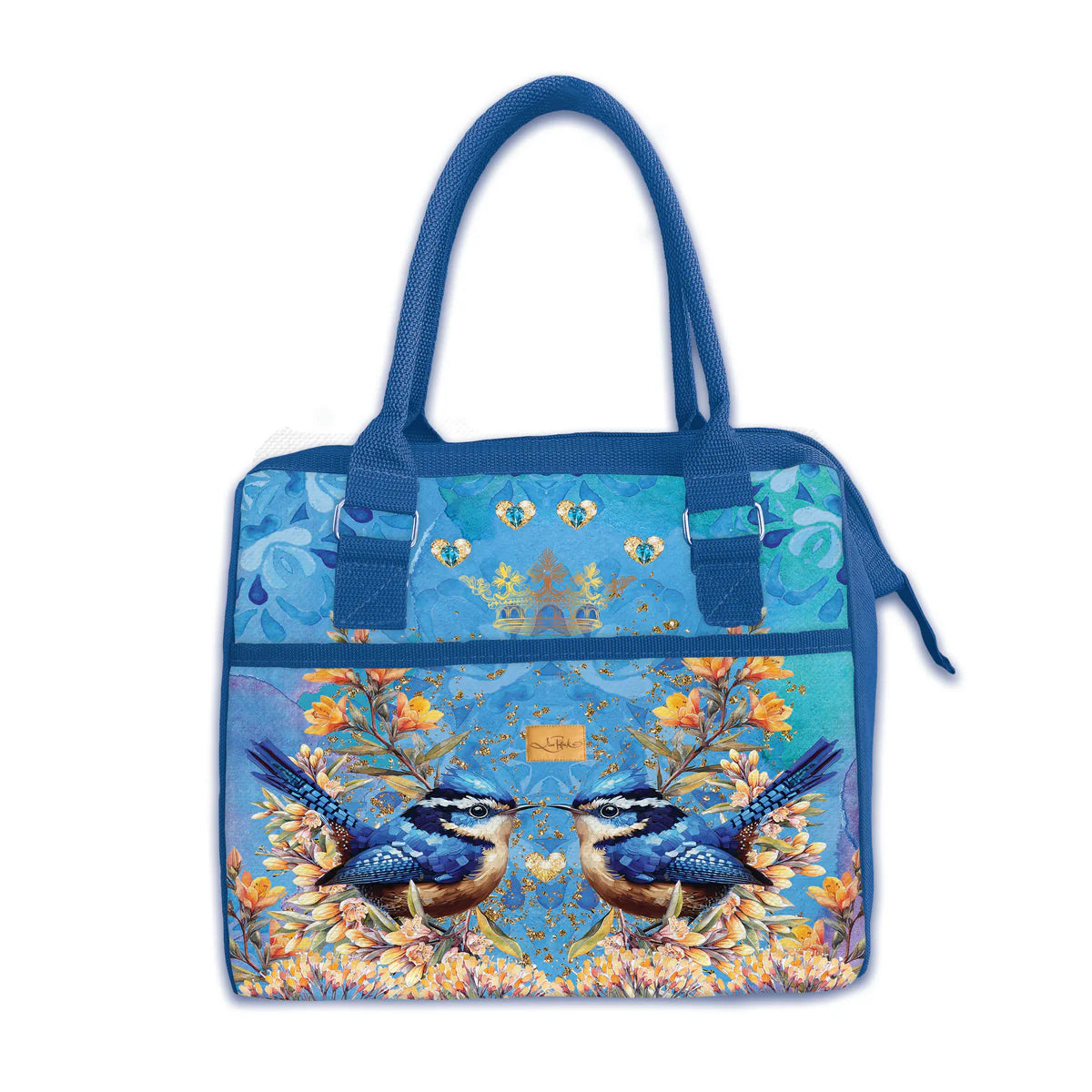 Lisa Pollock Cooler Lunch Bag 11L - Royal Wrens