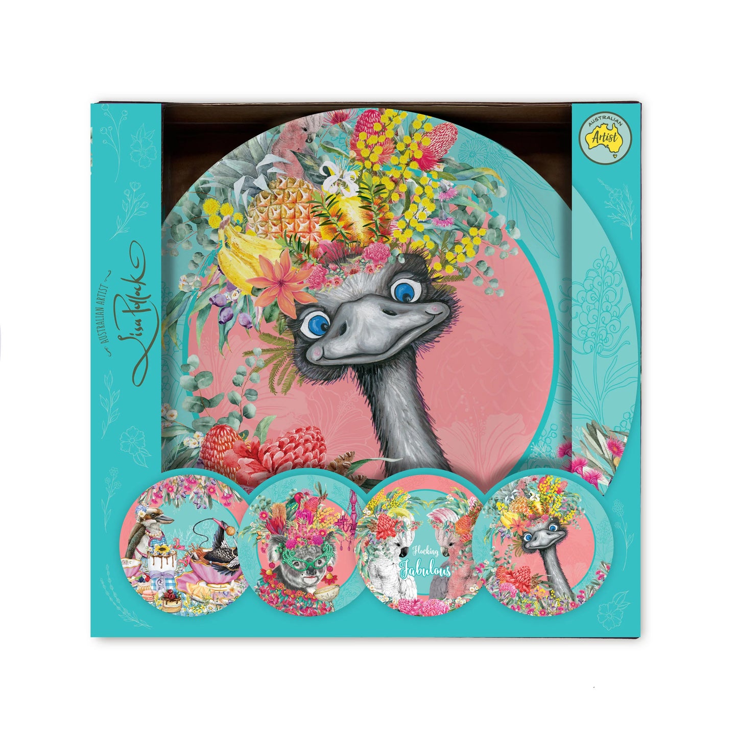 Lisa Pollock Melamine Plate Sets