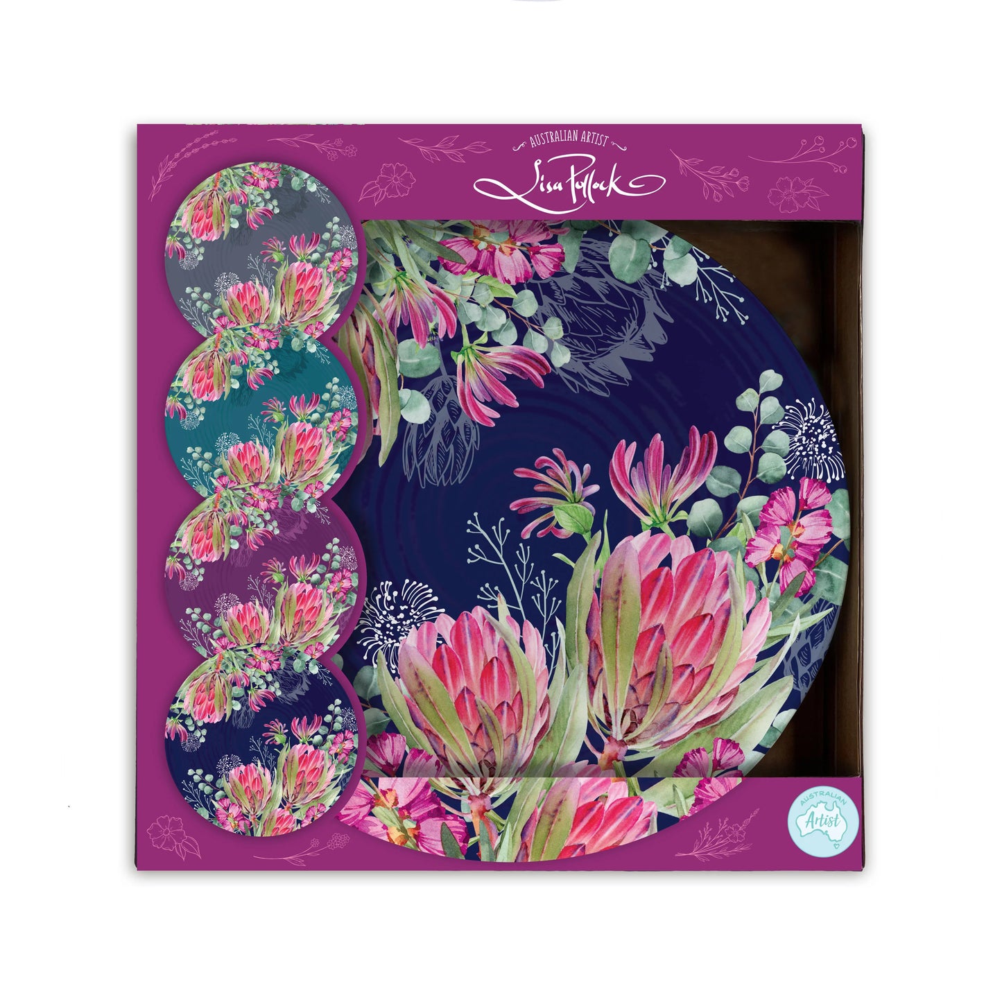 Lisa Pollock Melamine Plate Sets