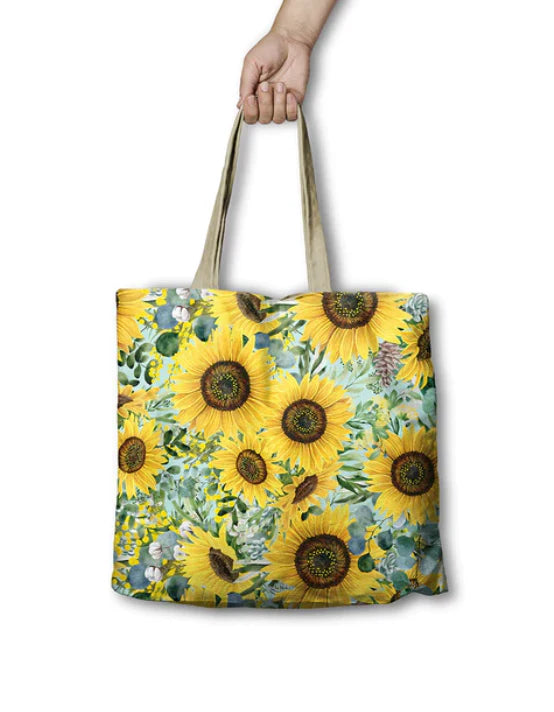 Lisa Pollock Reusable Shopping Bag - Sunflower Bright
