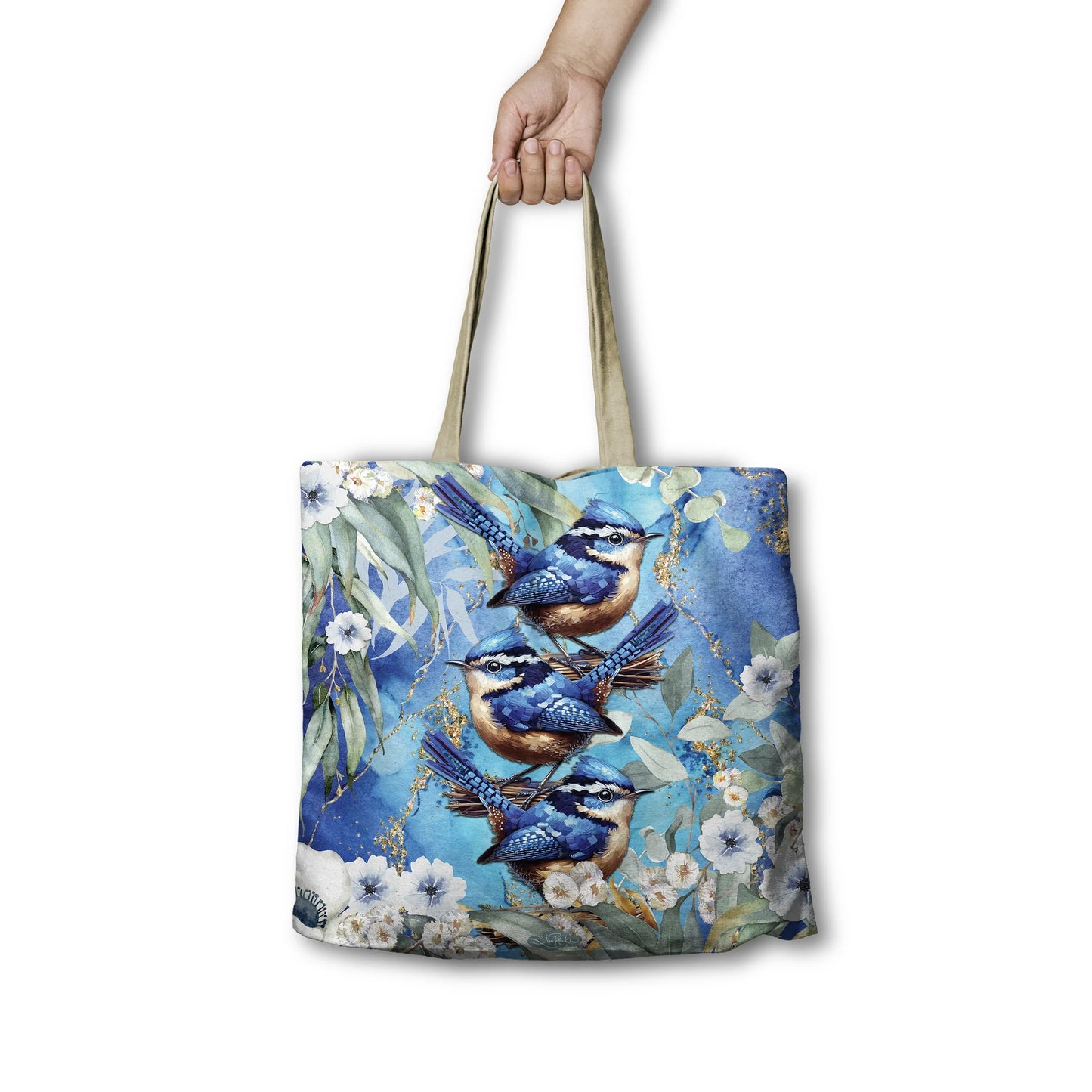 Lisa Pollock Reusable Shopping Bag - Cheeky Wrens