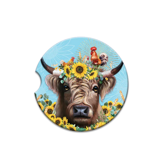 Lisa Pollock Car Coasters – Assorted Designs