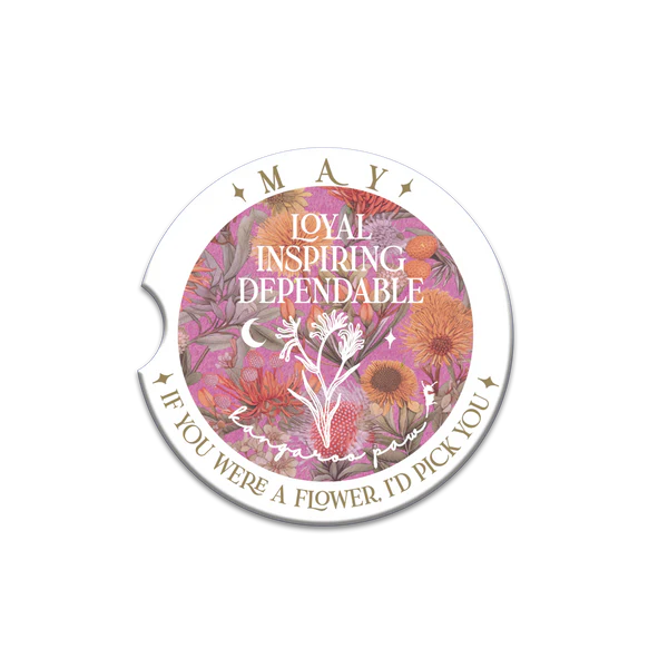 Lisa Pollock Car Coasters – Assorted Designs