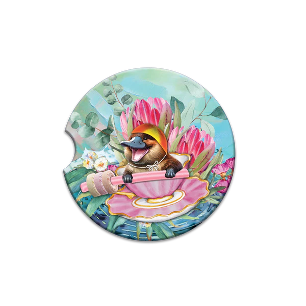 Lisa Pollock Car Coasters – Assorted Designs