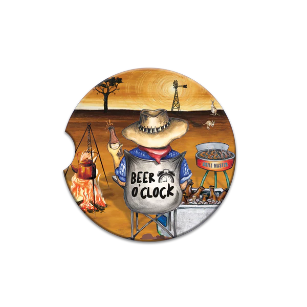 Lisa Pollock Car Coasters – Assorted Designs