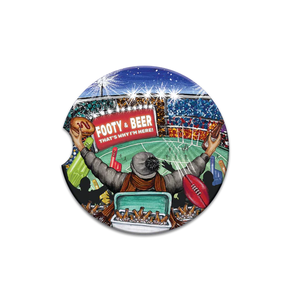 Lisa Pollock Car Coasters – Assorted Designs