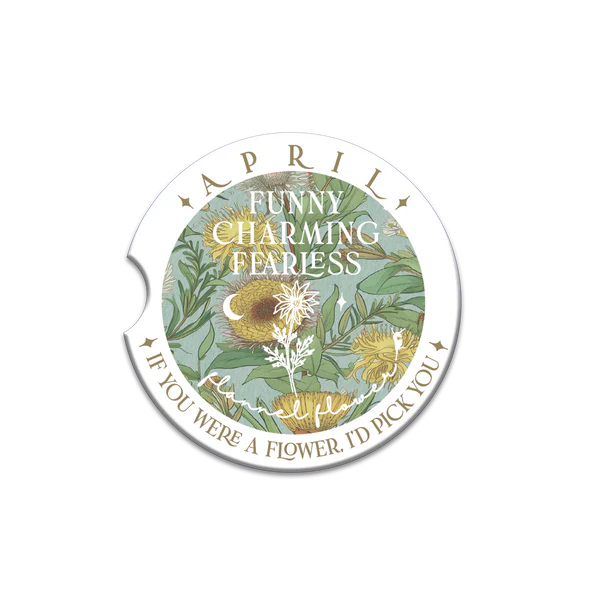 Lisa Pollock Car Coasters – Assorted Designs