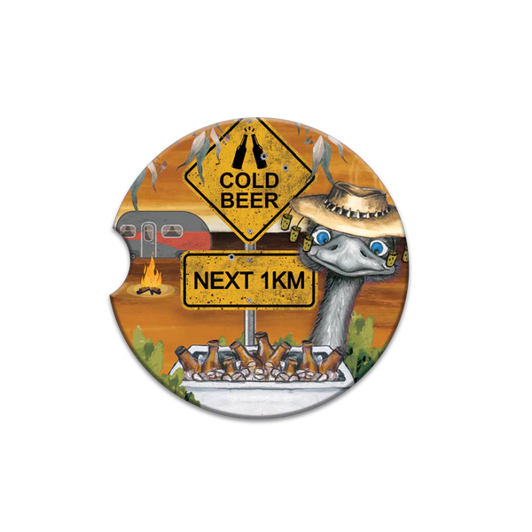 Lisa Pollock Car Coasters – Assorted Designs