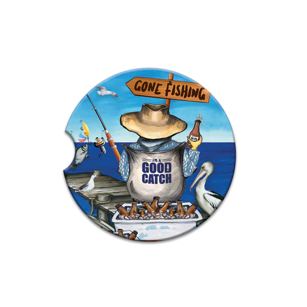 Lisa Pollock Car Coasters – Assorted Designs