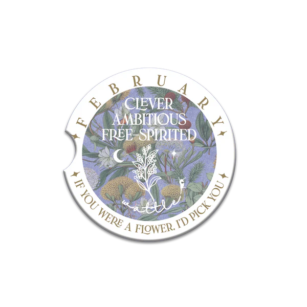 Lisa Pollock Car Coasters – Assorted Designs