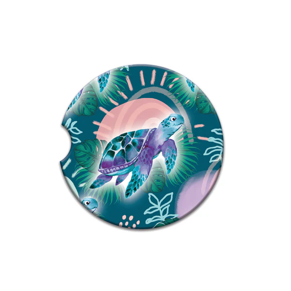 Lisa Pollock Car Coasters – Assorted Designs